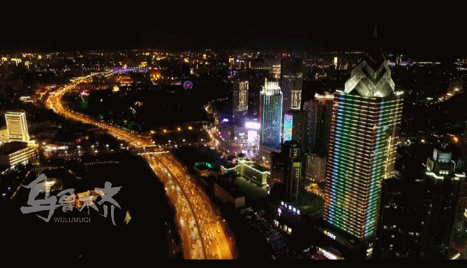 【微视频】灯光秀美景 璀璨迎国庆