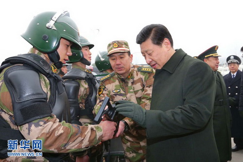 回顾十八大后习近平军队行程及讲话：走遍各军种七大军区