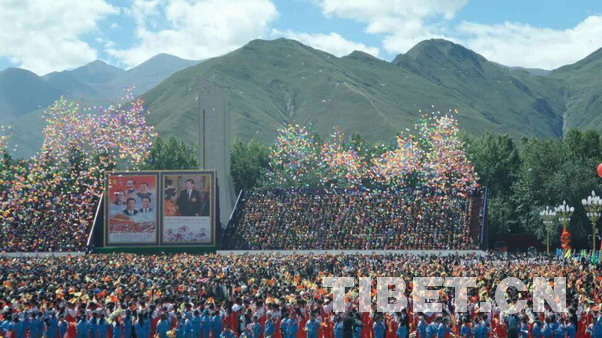 俞正声祝西藏各族人民扎西德勒