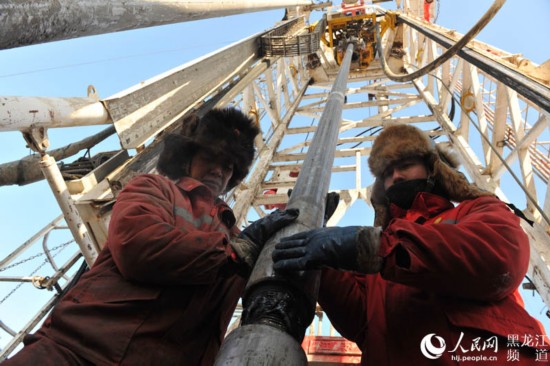 【图说】零下30度万名石油工人奋战冰雪荒原