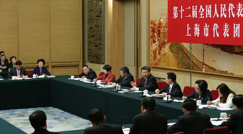 七位常委到“团组”，释放中国信心、为改革者撑腰