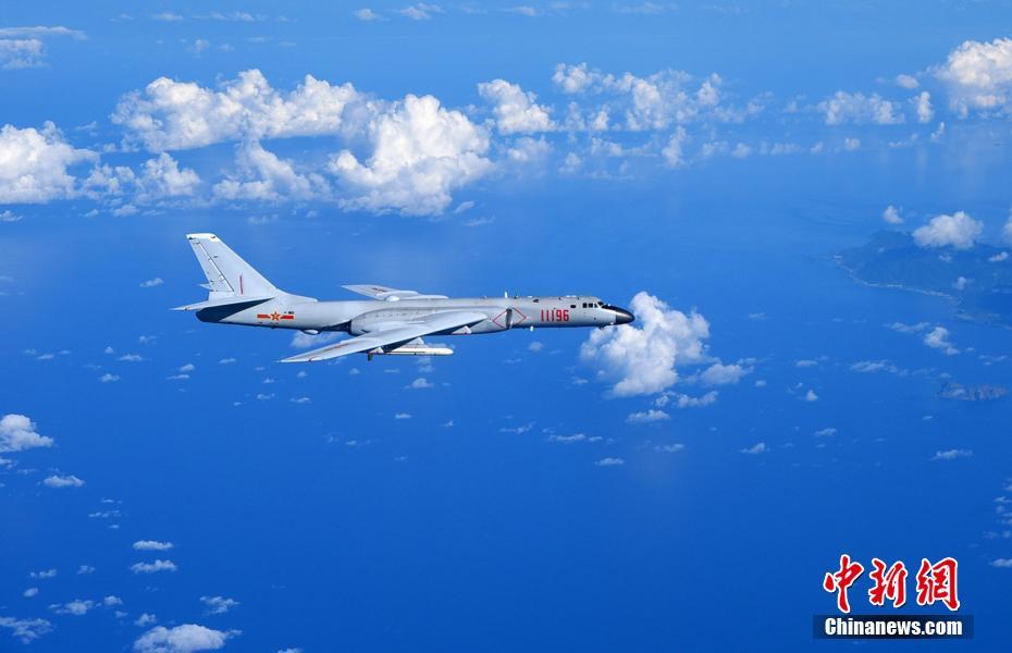 中国空军多型战机赴西太平洋检验远海实战能力