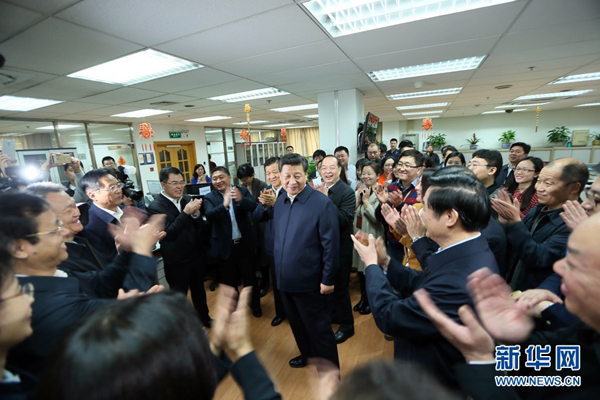 习近平与新闻工作者：那些难忘的瞬间