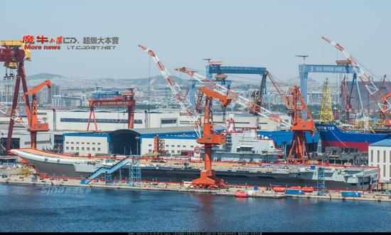 军改一周年中国海军有哪些大手笔：建造第二艘航母