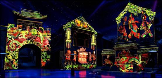 陕西韩城着力打造世界第四大国际灯光艺术节