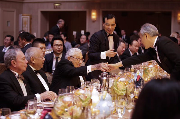 崔天凯大使出席美国中国总商会2017年年度晚宴并致辞