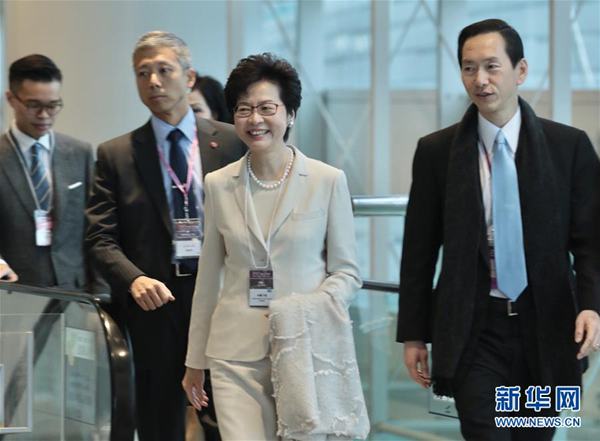 快讯：林郑月娥当选为香港特区第五任行政长官人选