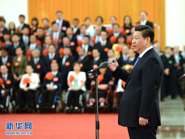 全国助残日 看习近平如何关心残疾人事业