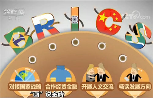 【“画”说金砖】 BRICS：五指相依 金砖闪耀