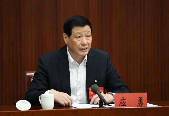 出席党的十九大的上海代表推选韩正同志为上海市代表团团长