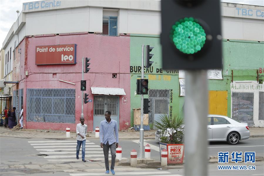 非洲布隆迪用上了中国制造的红绿灯