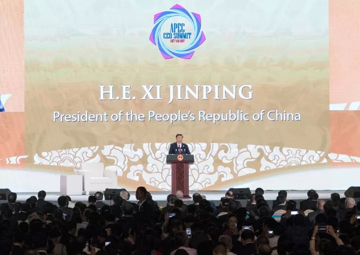 金句 | 习主席APEC演讲掌声不断，尤其说到“一个都不能少”时……