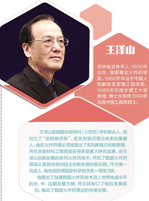 [中国梦实践者]国家最高科学技术奖获得者王泽山 六十年苦炼终成“王”