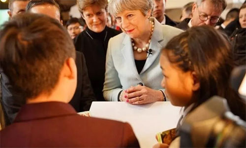 专访英国首相特雷莎·梅：中英再续