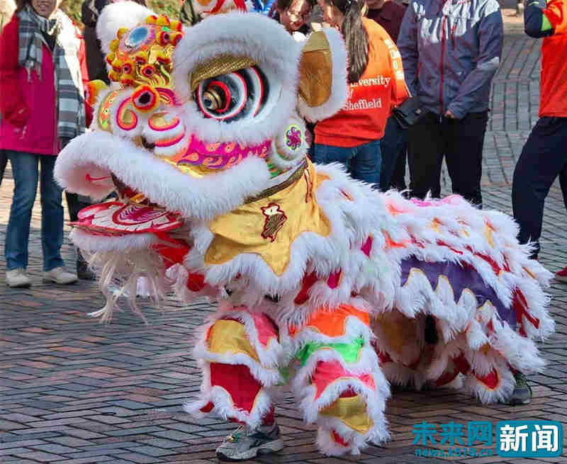 【家国网聚·网络旺年】海外游子英伦闹新春 教英国同学包饺子吃韭菜鸡蛋馅