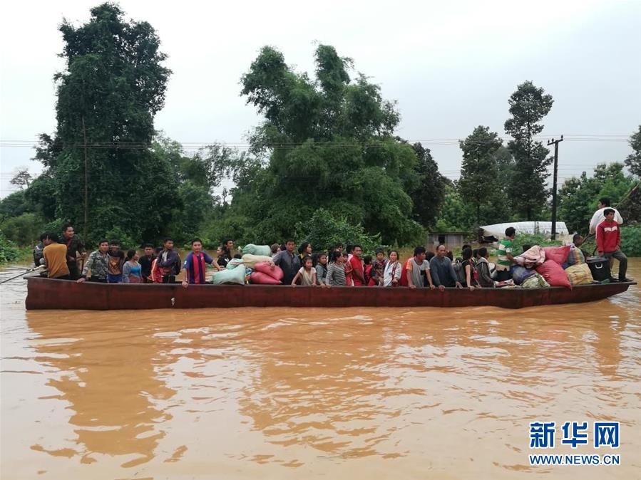老挝南部水电站溃坝致数人死亡、数百人失踪