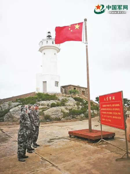 开山岛又迎来新传人！3名民兵主动申请守岛