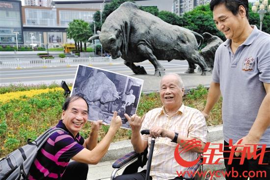 【中国梦 践行者】一张珍贵老照片 引来94岁老雕塑家的跨城“追牛记”