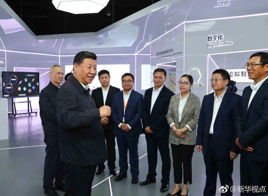习近平：党中央高度重视中小企业发展