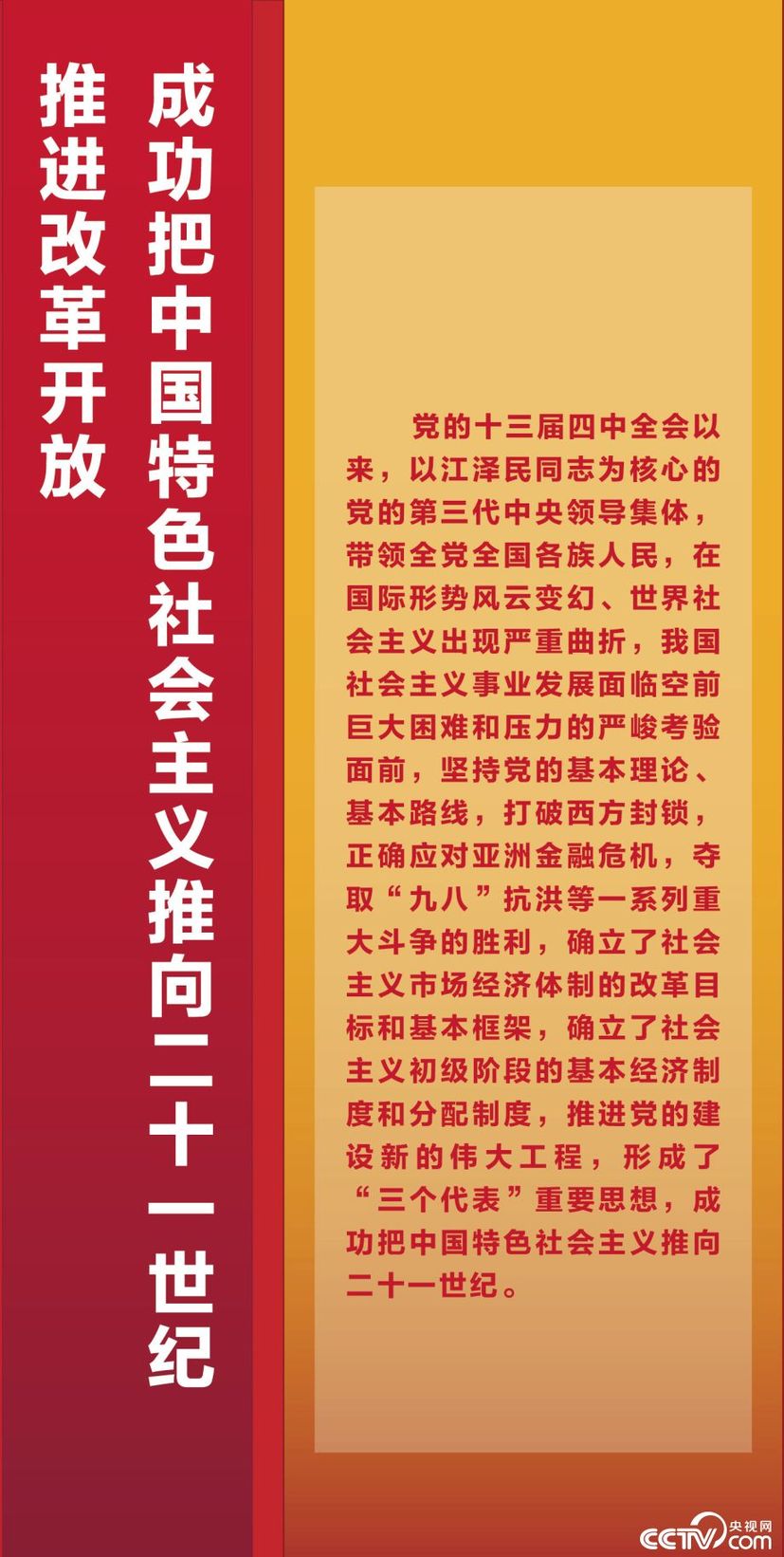 【伟大的变革——庆祝改革开放40周年大型展览之十】关键抉择——党中央推进改革开放的战略擘画：推进改革开放 成功把中国特色社会主义推向二十一世纪