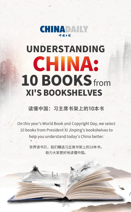双语H5 | 读懂中国：习主席书架上的10本书