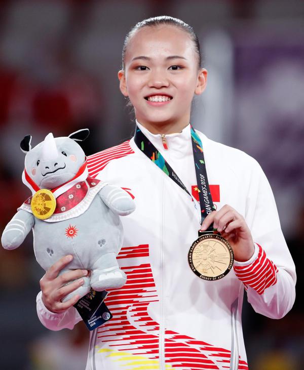 亚运会体操项目落幕 中国体育代表团揽获8枚金牌
