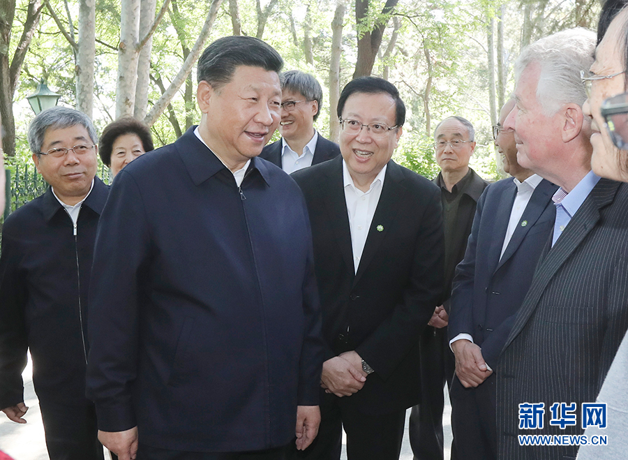 习近平在北京大学考察