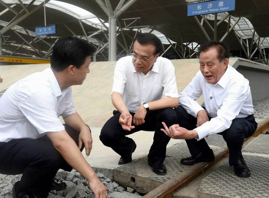 李克强总理高铁推销