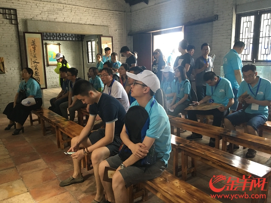 全国网媒记者走进花都塱头村 深厚积淀独特魅力引八方游客(图)
