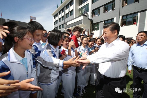 图片故事丨习总书记说：这里没有首长，都是学生