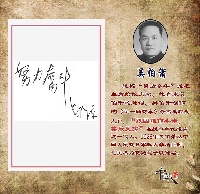 中国人的故事：还记得这些熟悉的毛主席题词吗？都是题给谁的呢