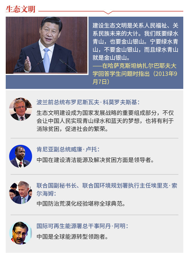 这五年，国际政要点赞“中国成就”