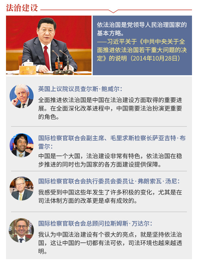 这五年，国际政要点赞“中国成就”