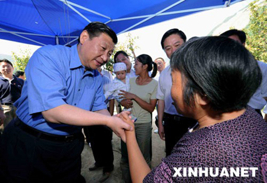 习近平再谈“抗震精神”：中国梦的强盛能源